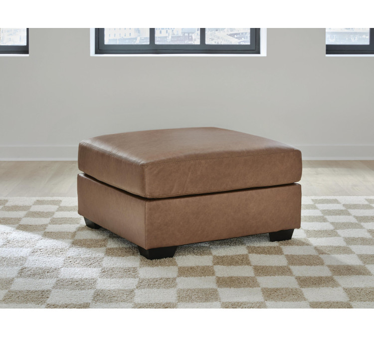 Whitlock Oversized Accent Ottoman - Caramel