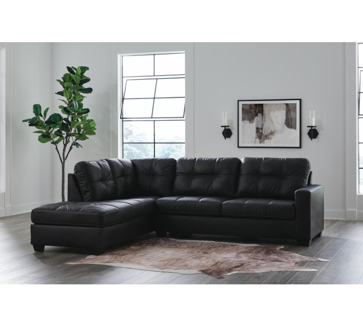 Barlin Mills 2-Piece Sectional with Chaise - Carbon