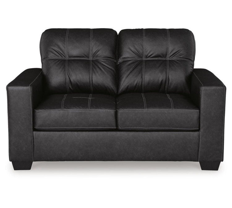 Barlin Mills Sofa and Loveseat - Carbon