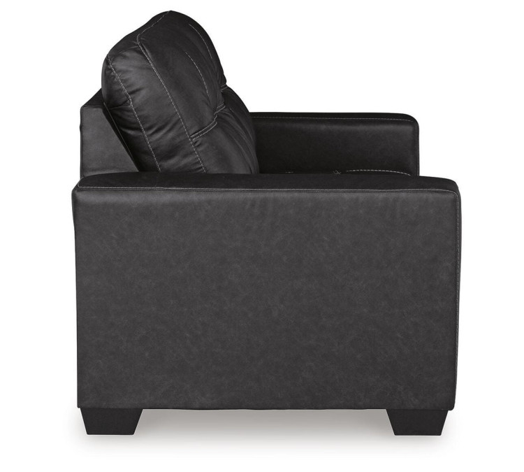 Barlin Mills Sofa and Loveseat - Carbon