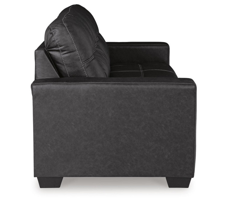 Barlin Mills Sofa, Loveseat and Recliner - Carbon