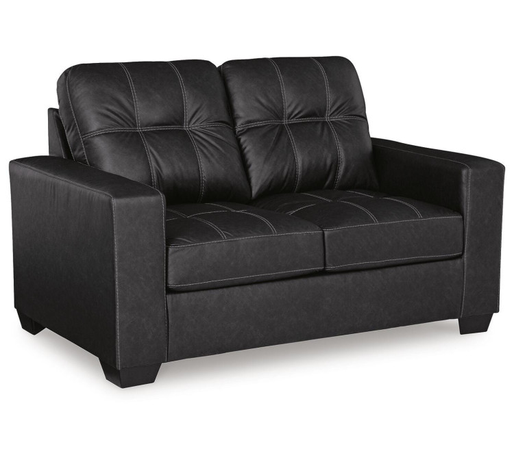 Barlin Mills Sofa, Loveseat and Recliner - Carbon
