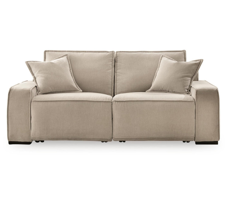 Carceri 2-Piece Power Reclining Sectional Loveseat - Cashmere