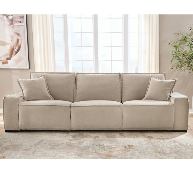 Carceri 3-Piece Power Sectional Reclining Sofa - Cashmere