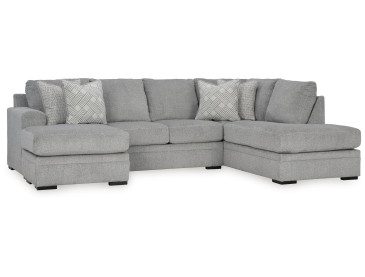 Casselbury 2-Piece Sectional with Chaise - Cement