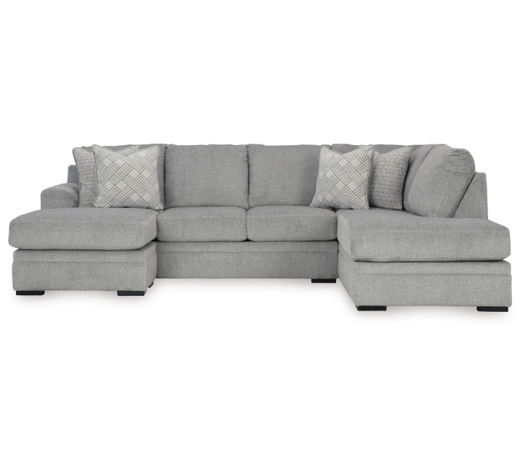Casselbury 2-Piece Sectional with Chaise - Cement