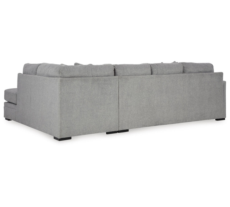 Casselbury 2-Piece Sectional with Chaise - Cement
