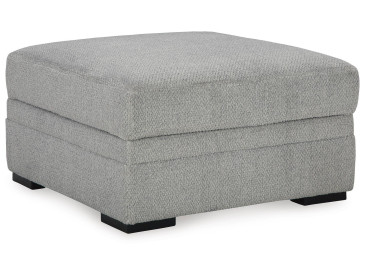 Casselbury Ottoman With Storage - Cement
