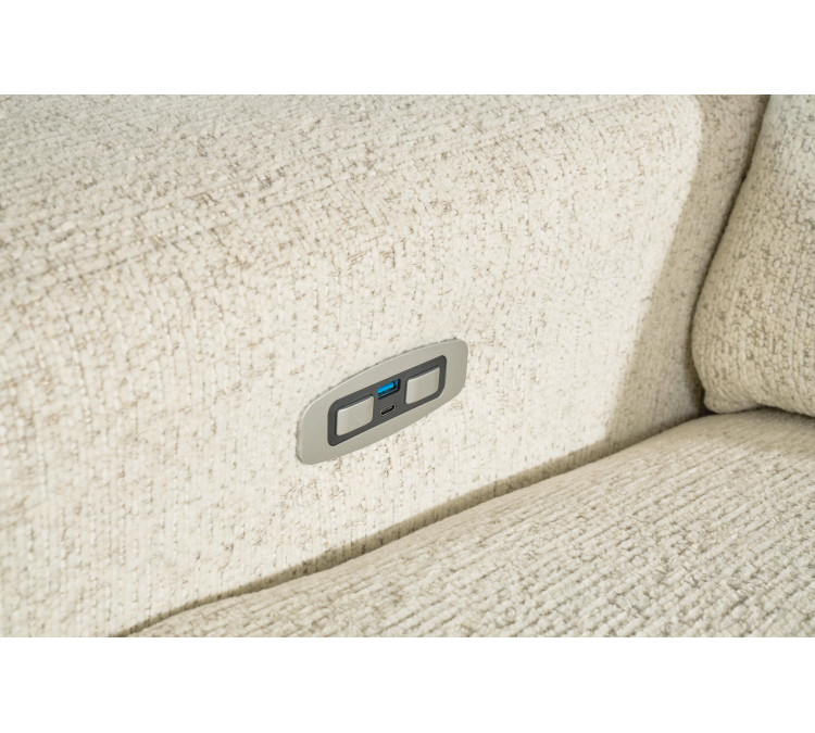 Caldriss 3-Piece Power Reclining Sectional - Chai