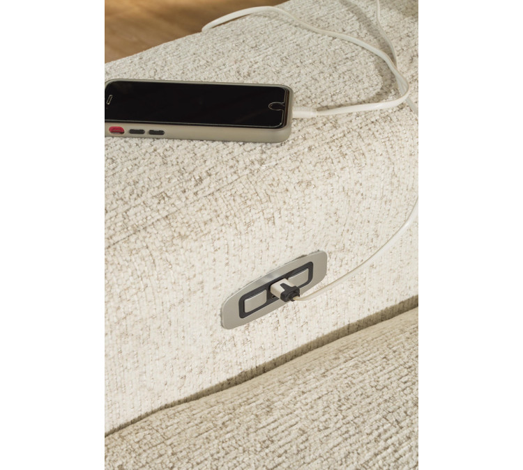 Caldriss 3-Piece Power Reclining Sectional - Chai