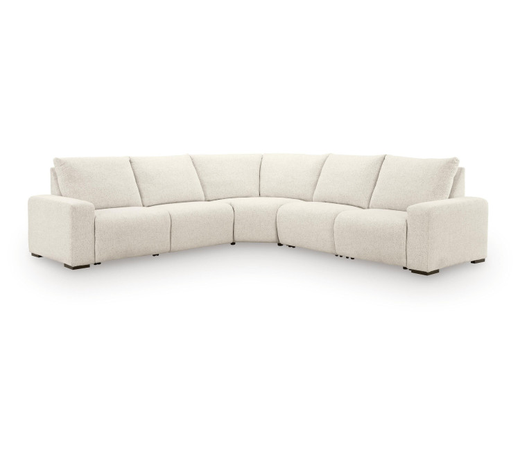 Caldriss 5-Piece Power Reclining Sectional - Chai