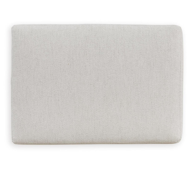 Maitelynn Chair and Ottoman - Chalk