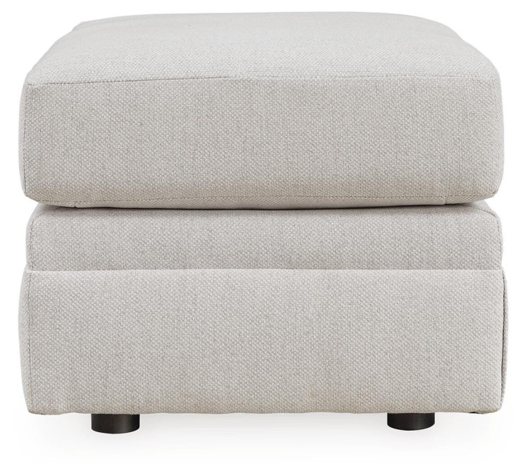 Maitelynn Sofa, Loveseat, Chair and Ottoman - Chalk