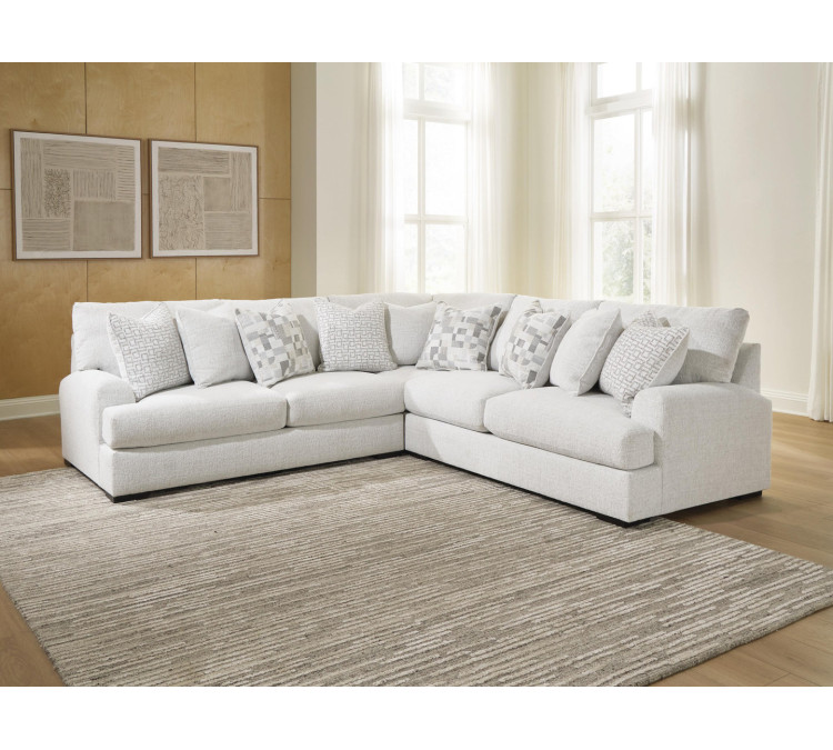 Wynncroft Manor 3-Piece Sectional - Chalk