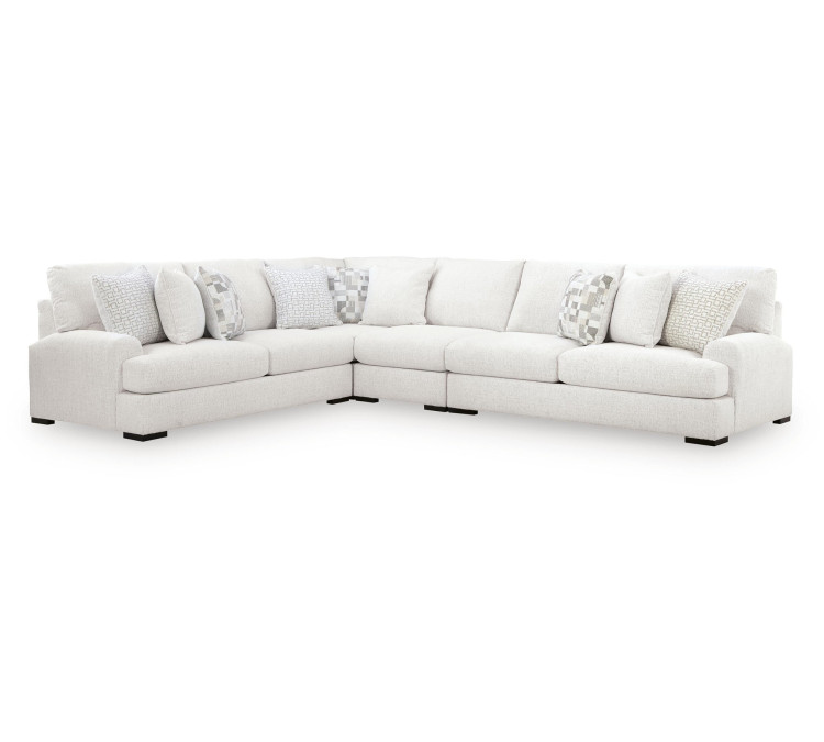 Wynncroft Manor 4-Piece Sectional - Chalk