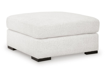 Wynncroft Manor Oversized Accent Ottoman - Chalk