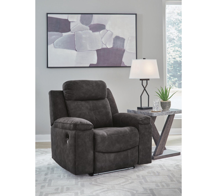 Brysonview Recliner - Charcoal