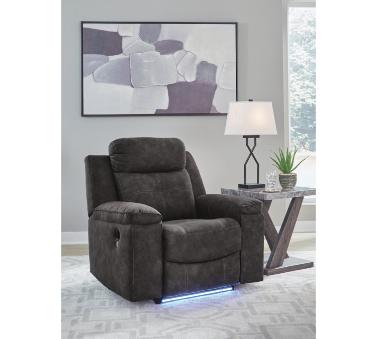Brysonview Recliner - Charcoal