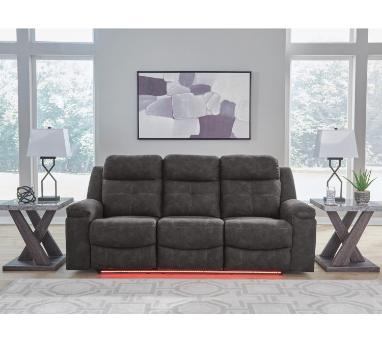 Brysonview Reclining Sofa - Charcoal