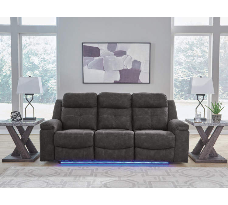 Brysonview Reclining Sofa - Charcoal