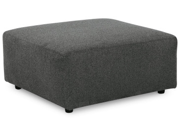 Edenfield Oversized Accent Ottoman - Charcoal