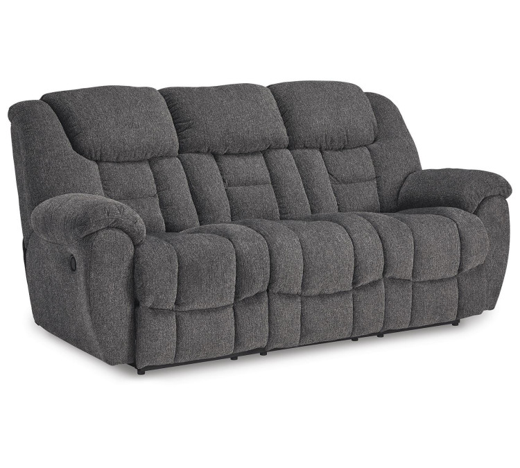 Foreside Reclining Sofa - Charcoal