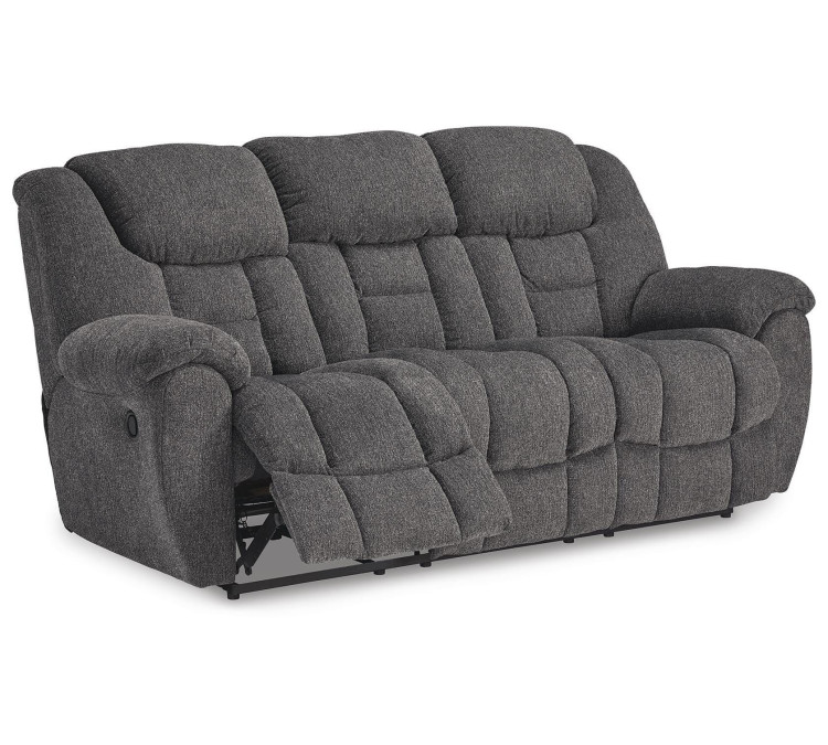 Foreside Reclining Sofa - Charcoal