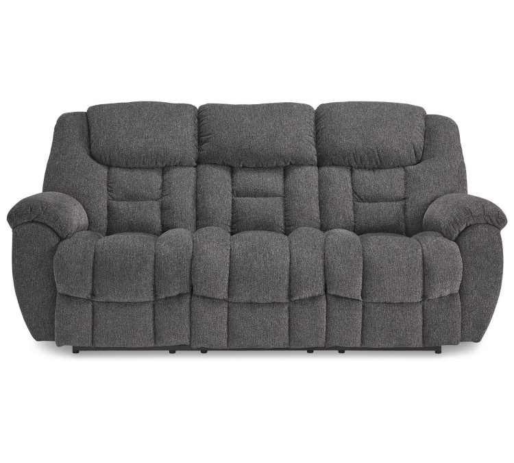 Foreside Reclining Sofa - Charcoal