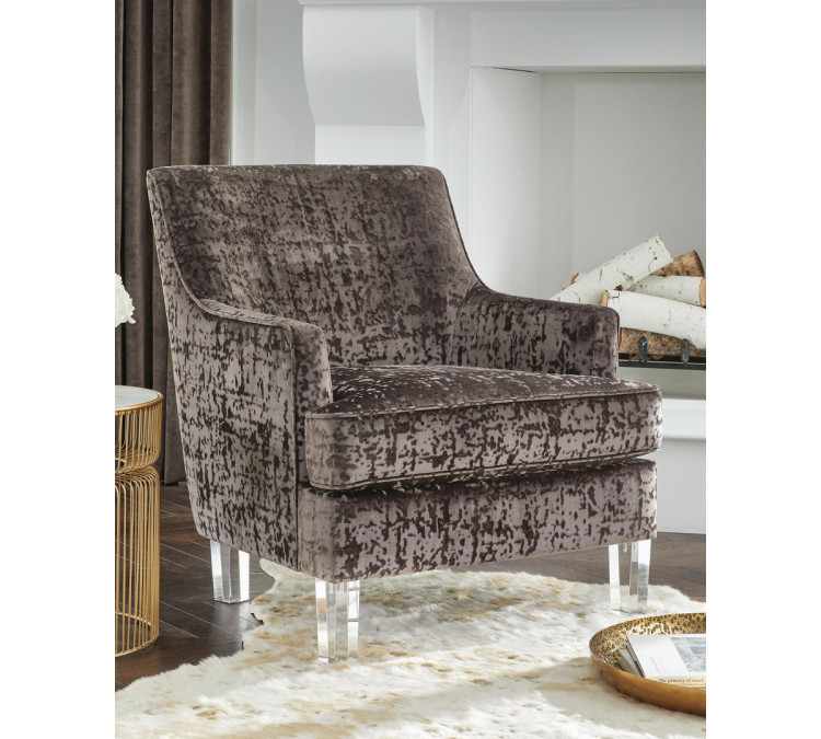 Gloriann Accent Chair - Charcoal