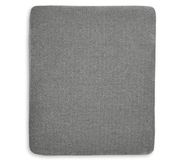 Hazela Ottoman - Charcoal