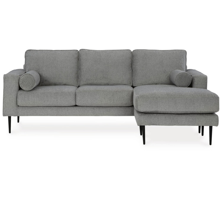 Hazela Sofa Chaise - Charcoal