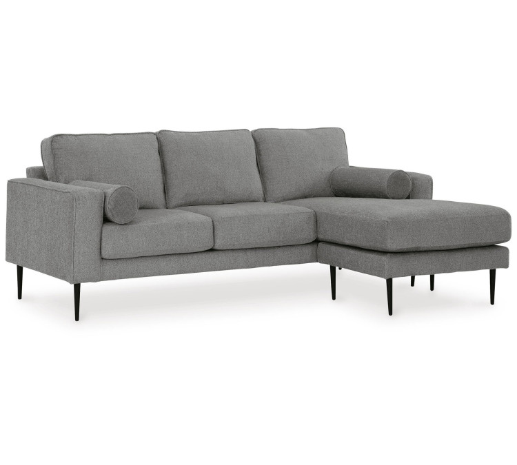 Hazela Sofa Chaise - Charcoal
