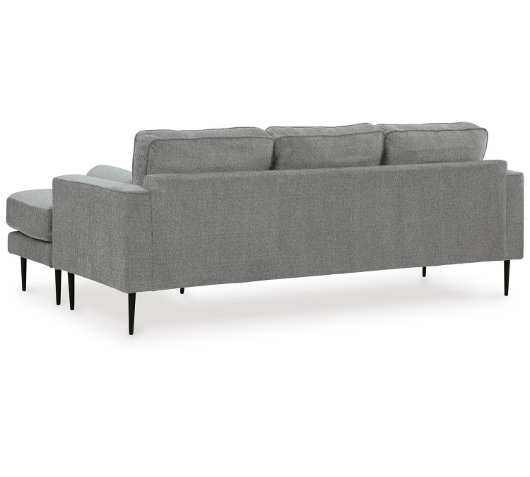 Hazela Sofa Chaise - Charcoal