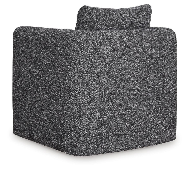 Vreni Accent Chair - Charcoal/Black