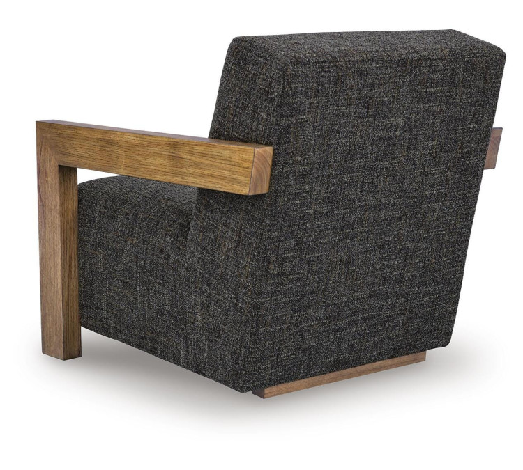 Dorney Accent Chair - Charcoal/Brown