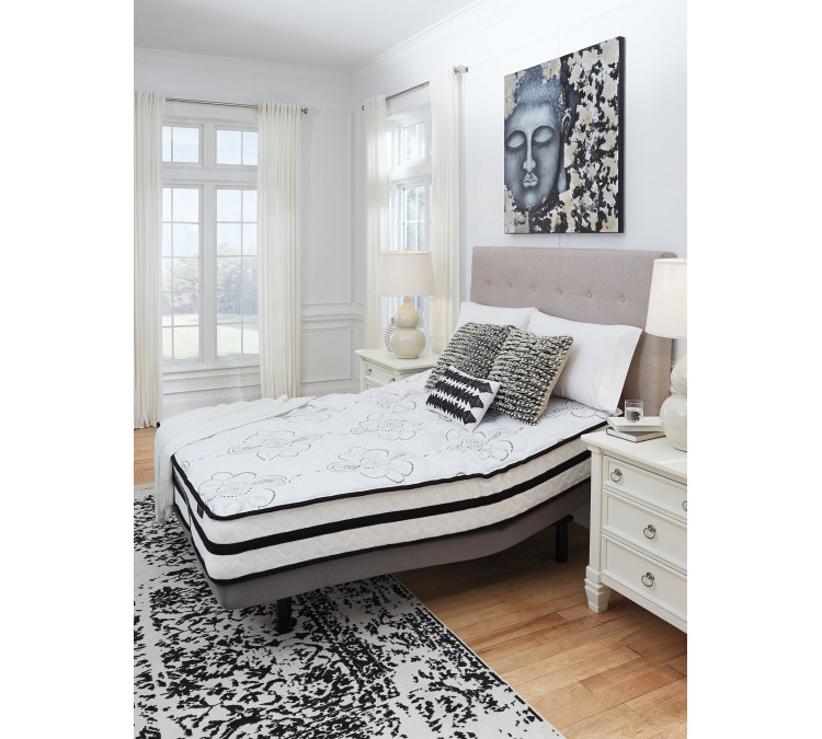 Chime 10 Inch Hybrid 10 Inch Mattress and Pillow