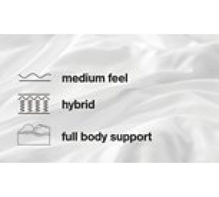 Chime 10 Inch Hybrid 10 Inch Mattress and Pillow