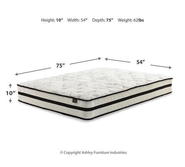 Chime 10 Inch Hybrid Mattress in a Box - Twin