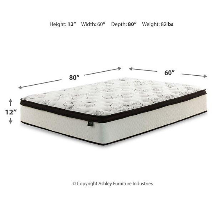 Chime 12 Inch Hybrid Mattress in a Box - Twin