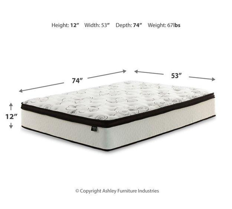 Chime 12 Inch Hybrid Mattress in a Box - Twin