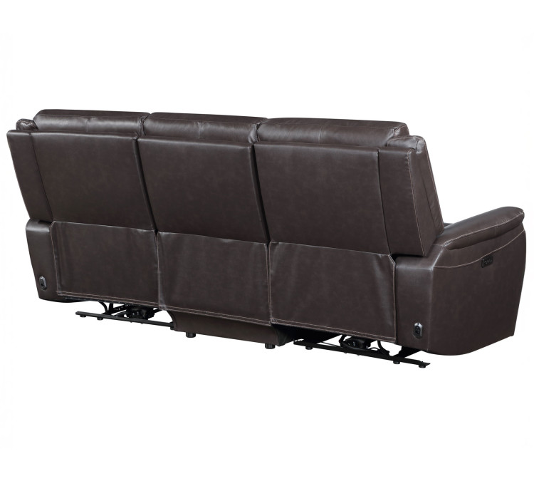 Alexandria Leather Power Reclining - Chocolate