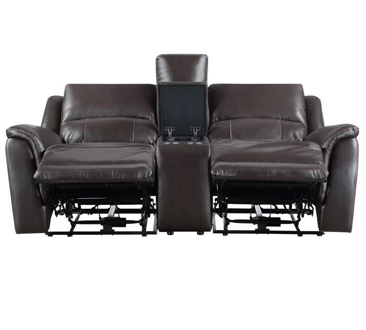 Alexandria Leather Power Reclining - Chocolate
