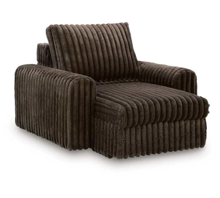 Chalmers Power Gliding Chaise - Chocolate