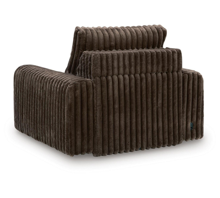 Chalmers Power Gliding Chaise - Chocolate