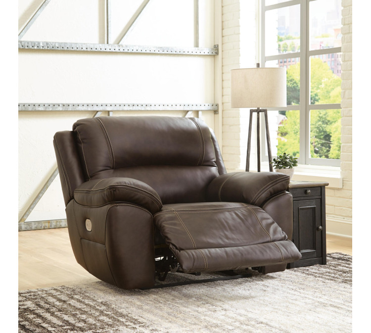 Dunleith Power Recliner - Chocolate