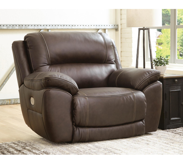 Dunleith Power Recliner - Chocolate