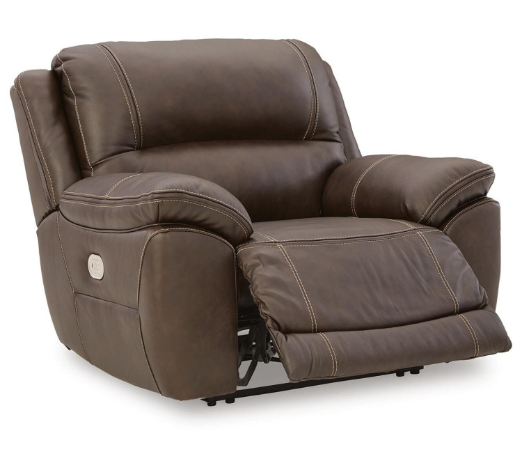 Dunleith Power Recliner - Chocolate