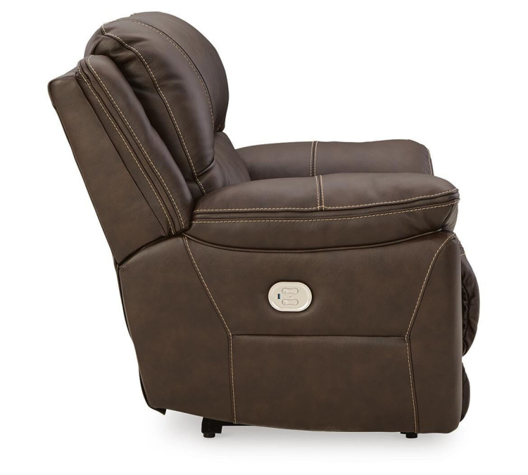 Dunleith Power Recliner - Chocolate