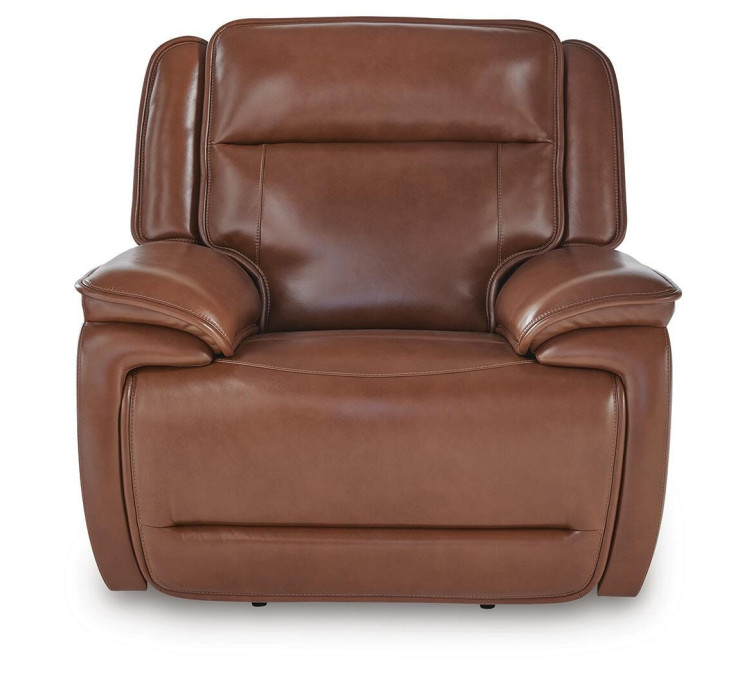 Healy Pier Power Recliner - Chocolate