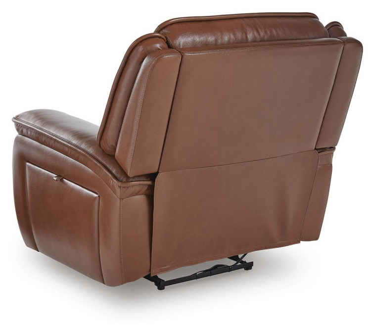 Healy Pier Power Recliner - Chocolate
